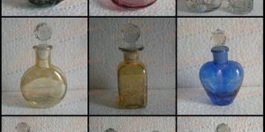 Glass Perfume Decanter Bottles