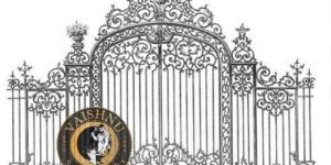 WROUGHT IRON DESIGNER GATE