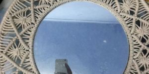 Hand Macrame Mirror