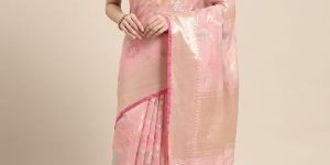 MSWRCTN100 Banarasi Mercerised Cotton Sarees