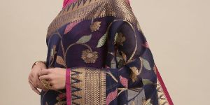 MSWRCTN87 Banarasi Mercerised Cotton Sarees