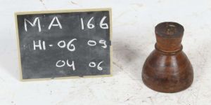 Wooden Hookah Candle Holder