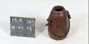 Wooden Nepali Butter Pot with Rope Handle