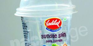 125ml Ice Cream Cup with Lid