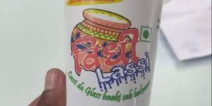 200ml Custom Printed Gluco Plastic Disposable Glasses