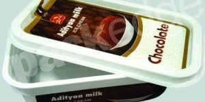 Plastic Ice Cream Container