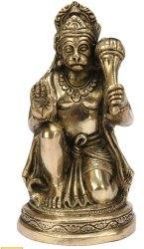 Metal Hanuman Statue