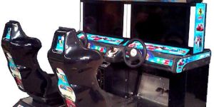 out Runner Twin Car Racing Arcade Game