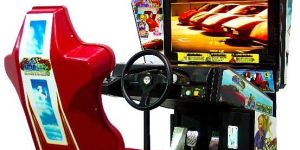 out Runner Single Car Racing Arcade Game