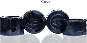 Powder Coated Round Concealed Box