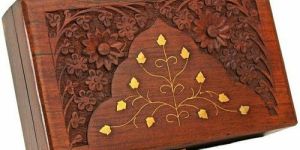 Carved Wooden Box