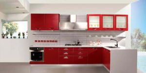 L Shape Modular Kitchen