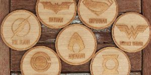 Wooden Engraved Coaster