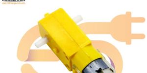 300 rpm BO Dual shaft 3V - 9V DC motor straight