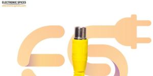 Yellow Color RCA Male Plug Solder Audio Connector