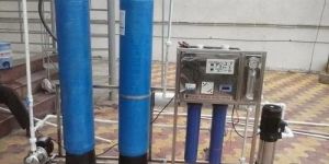 250 LPH Industrial FRP RO Plant