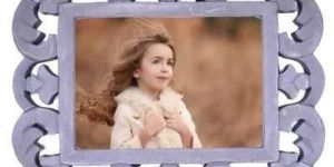 Wooden Grey Photo Frame