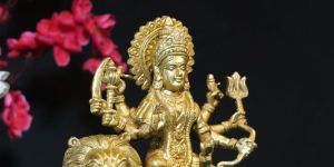 Brass Durga Statue