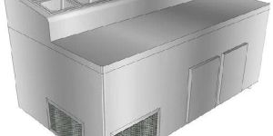 Stainless Steel Pizza Makeline