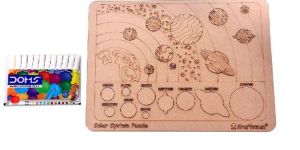 Solar System Learning Puzzle Board