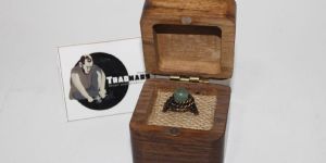 Wooden Ring Box