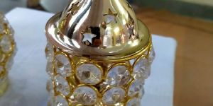 Crystal Akhand Crystal Diya