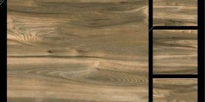 600x600mm Bosco Wood Moka Finish Ceramic Tiles