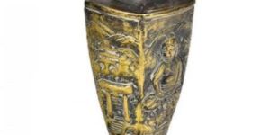 Antique Finish Flower Vase