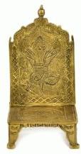 BRASS GOD SINGHASAN