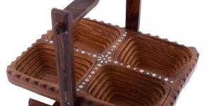 Wooden Vegetable Fruit Basket