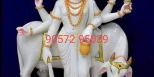 Marble Dattatreya Statue