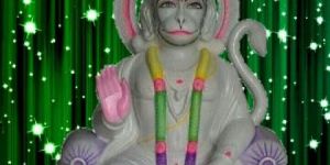 Marble Hanuman Standing Statue