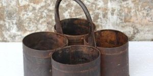 Iron Set of 4 Pot