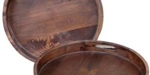 Wooden Round Tray