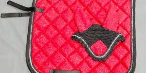 Horse English Saddle Giltter Pad