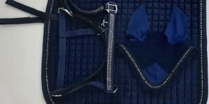 Horse English Saddle Pad with Set