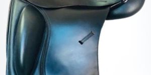 Leather Horse Black Endurance & Dressage Saddle