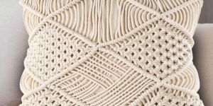 Macrame Cushion Cover