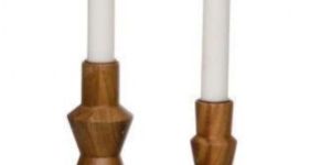 AF05072 Mango Wood Candle Holder