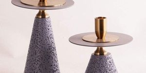 AF05090 Aluminium Candle Holder