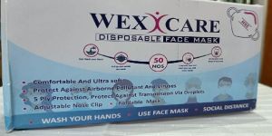 Wexcare Disposable Face Mask
