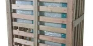 Closed Wooden Crate Box