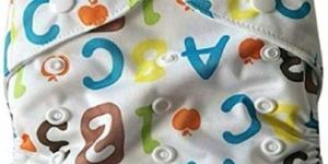 Reusable Adjustable Baby Diapers with Microfiber Insert