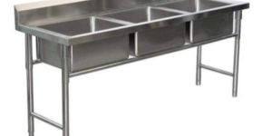 Stainless Steel Triple Bowl Sink