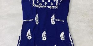 Chikan Embroidered Kurta
