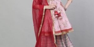 Cotton Kurta Sharara Set