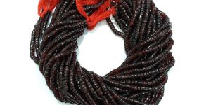 Garnet Heishi Beads