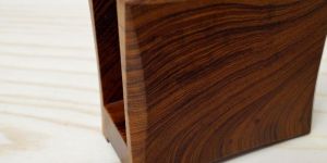 CP Teak Leaf Printed Napkin Holder
