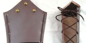 Leather Medieval Armband