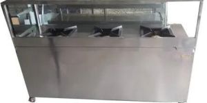 Stainless Steel Three Burner Range